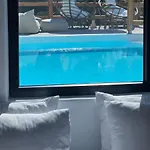 Elli Tropical Luxury Sunset-infinity Pool- Sea Side-near Center Parking Mykonos Town