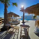 Elli Tropical Luxury Sunset-infinity Pool- Sea Side-near Center Parking Mykonos Town