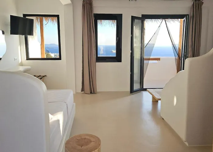 Elli Tropical Luxury Sunset-infinity Pool- Sea Side-near Center Parking Lejlighedshotel