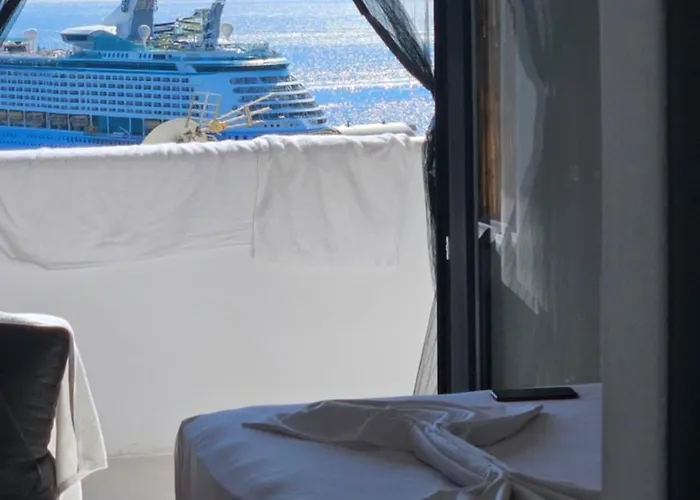 Lejlighedshotel Elli Tropical Luxury Sunset-infinity Pool- Sea Side-near Center Parking Mykonos Town