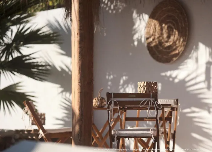 Lejlighedshotel Elli Tropical Luxury Sunset-infinity Pool- Sea Side-near Center Parking Mykonos Town