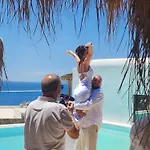 Elli Tropical Luxury Sunset-infinity Pool- Sea Side-near Center Parking شقة فندقية Mykonos Town