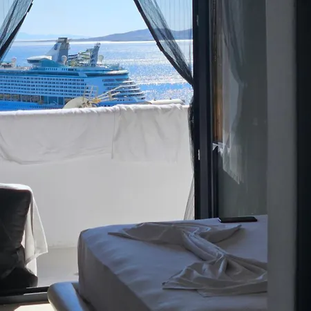 Aparthotel Elli Tropical Luxury Sunset-infinity Pool- Sea Side-near Center Parking Mykonos Town