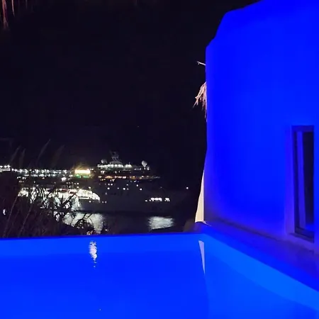 Elli Tropical Luxury Sunset-infinity Pool- Sea Side-near Center Parking *