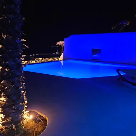 Elli Tropical Luxury Sunset-infinity Pool- Sea Side-near Center Parking Mykonos Town