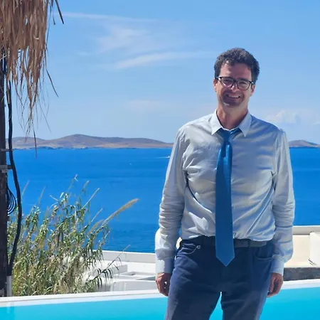 아파트호텔 Elli Tropical Luxury Sunset-infinity Pool- Sea Side-near Center Parking Mykonos Town
