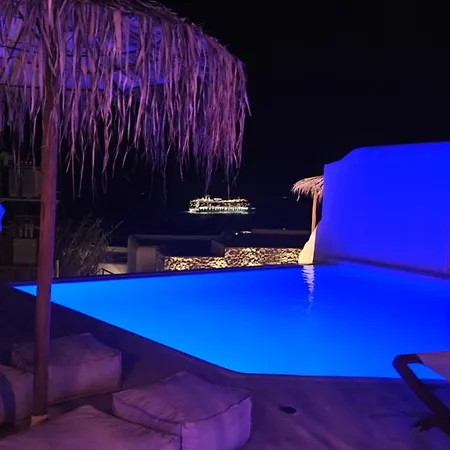 Aparthotel Elli Tropical Luxury Sunset-infinity Pool- Sea Side-near Center Parking Mykonos Town