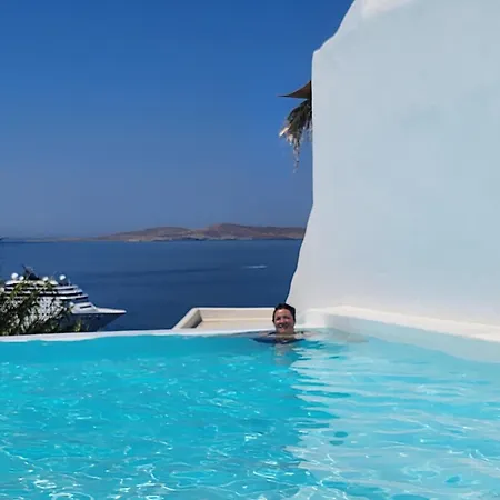 Elli Tropical Luxury Sunset-infinity Pool- Sea Side-near Center Parking 아파트호텔