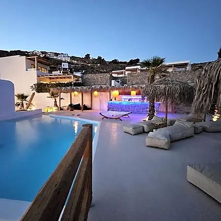 Elli Tropical Luxury Sunset-infinity Pool- Sea Side-near Center Parking 4* Mykonos Town