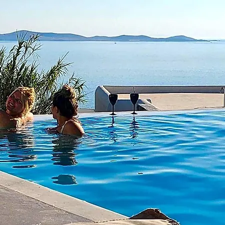 Elli Tropical Luxury Sunset-infinity Pool- Sea Side-near Center Parking Appart hôtel 4*