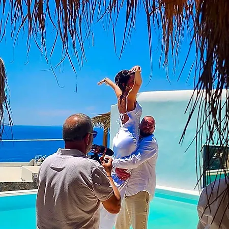 Elli Tropical Luxury Sunset-infinity Pool- Sea Side-near Center Parking 4*