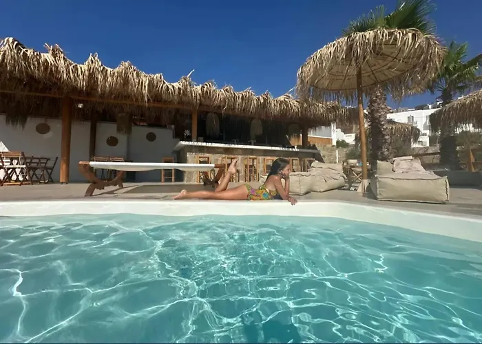 Ξενοδοχείο με διαμερίσματα Elli Tropical Luxury Sunset-infinity Pool- Sea Side-near Center Parking