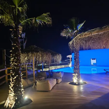 Elli Tropical Luxury Sunset-infinity Pool- Sea Side-near Center Parking Apartmanhotel